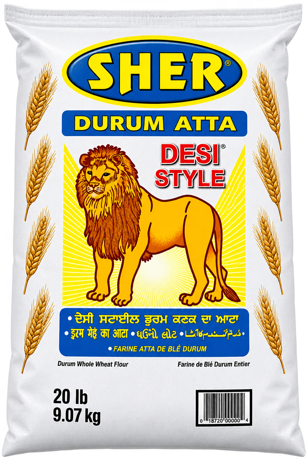 Durum Atta Flour 20 lb