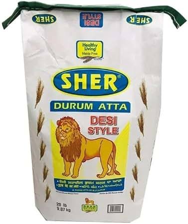 Durum Atta Flour 20 lb