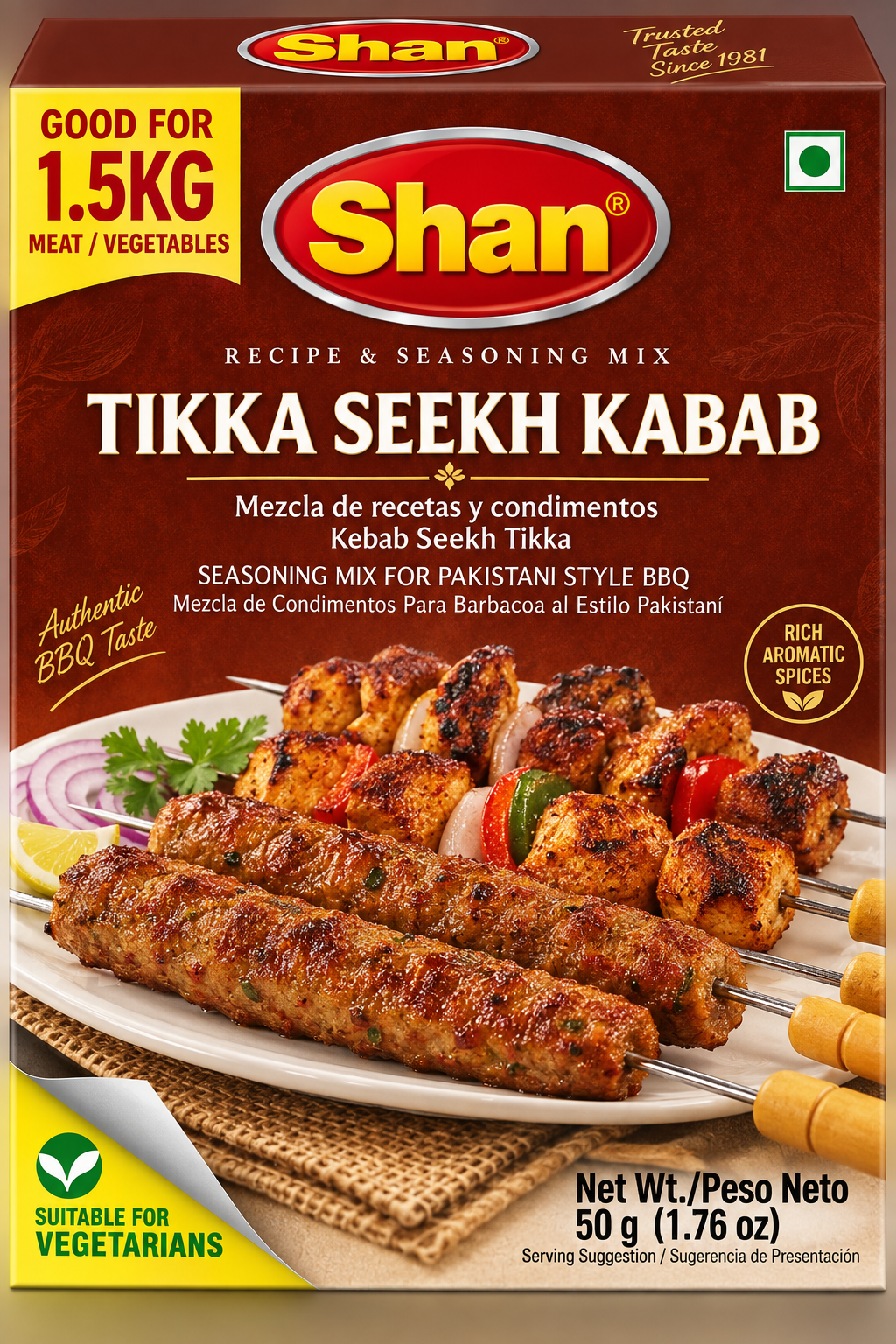 Shan Food Industries Bbq Mix Tikka Seekh