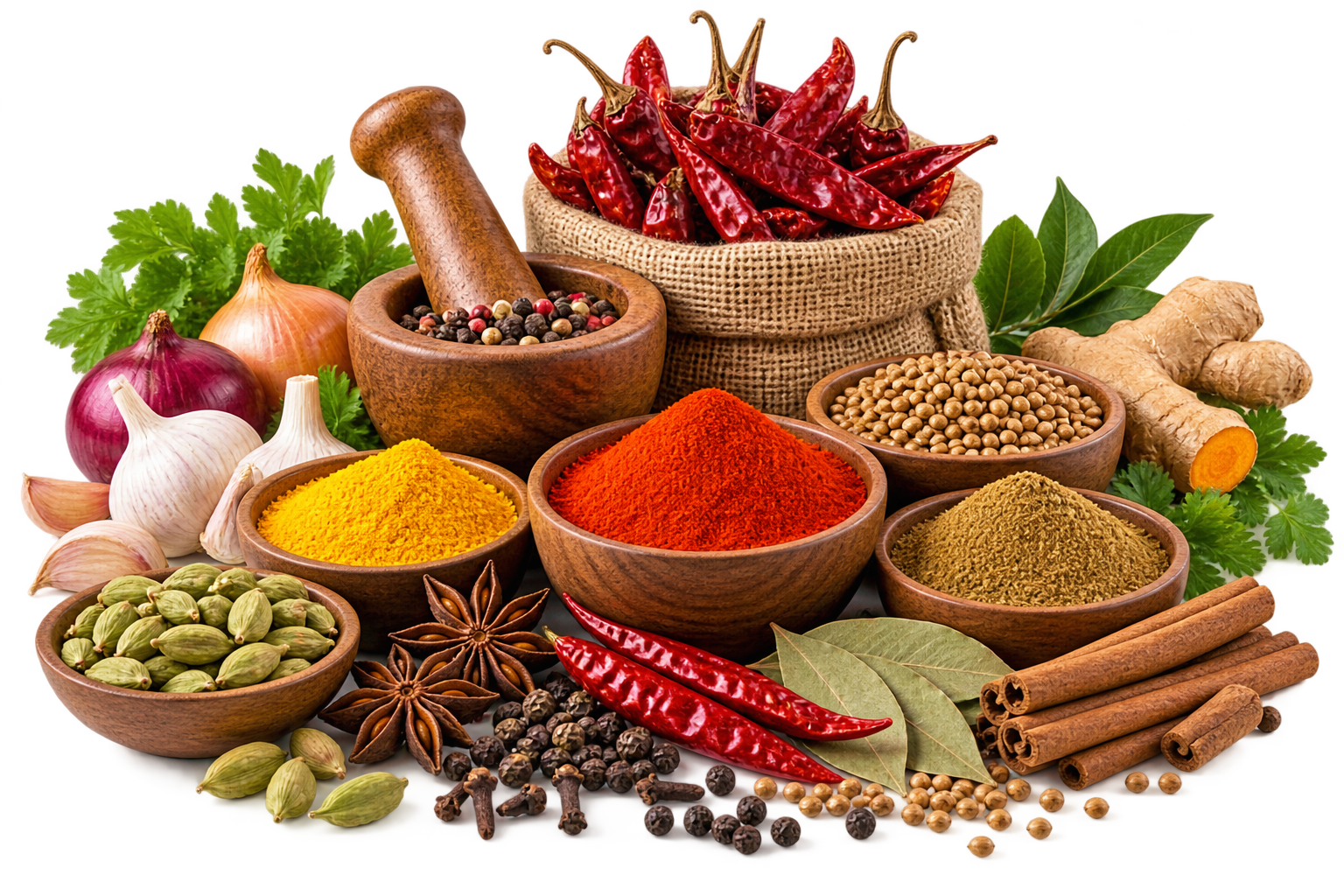 Spices & Masalas